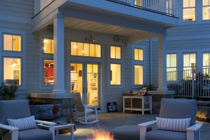 Exterior - Rear Elevation 3 for Craftsman House Plan #928-259 - 4 bed, 5.5 bath