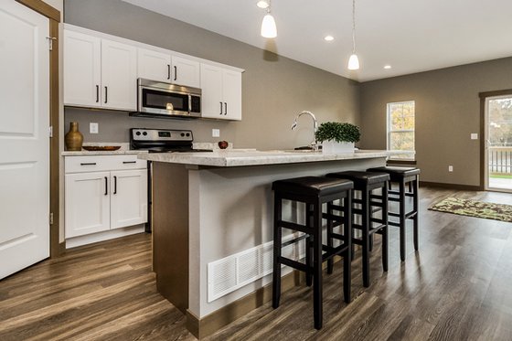 Interior - Kitchen 2 for Traditional House Plan #70-1474 - 6 bed, 4 bath