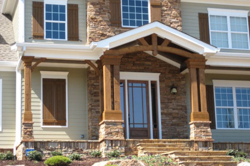 Architectural House Design - Exterior - Other Elevation 2 for Craftsman House Plan #437-46 - 4 bed, 4 bath
