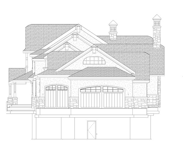 House Blueprint - Craftsman Floor Plan - Other Floor Plan #937-20