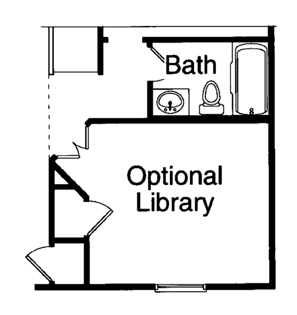 Architectural House Design - Bungalow Floor Plan - Other Floor Plan #46-662