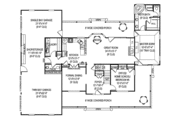 Country Style House Plan - 5 Beds 2.5 Baths 2984 Sq/Ft Plan #11-274 