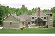 Victorian Style House Plan - 4 Beds 4 Baths 4106 Sq/Ft Plan #928-35 