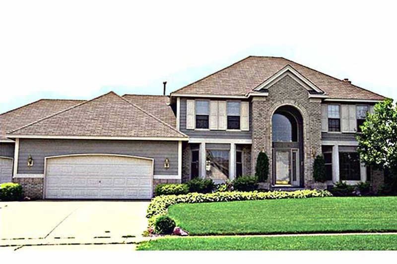 Home Plan - Exterior - Front Elevation 3 for Traditional House Plan #51-852 - 4 bed, 2.5 bath
