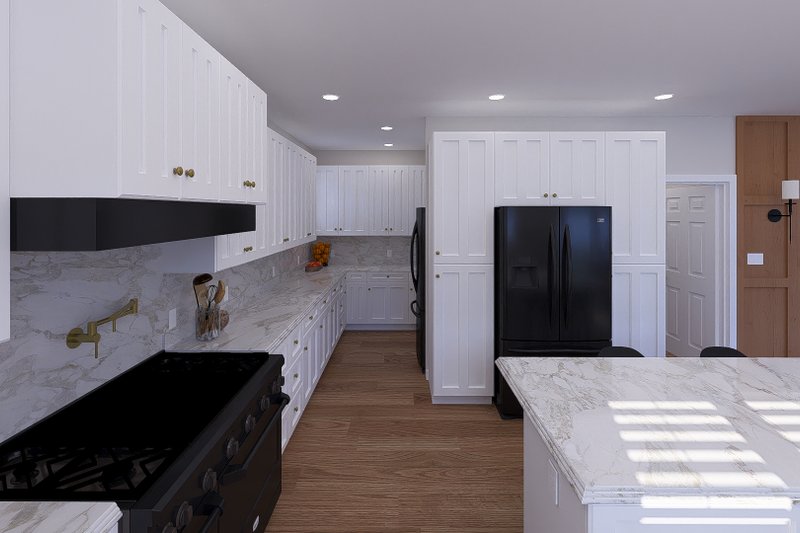 Dream House Plan - Interior - Kitchen 2 for Traditional House Plan #1060-288 - 4 bed, 2.5 bath