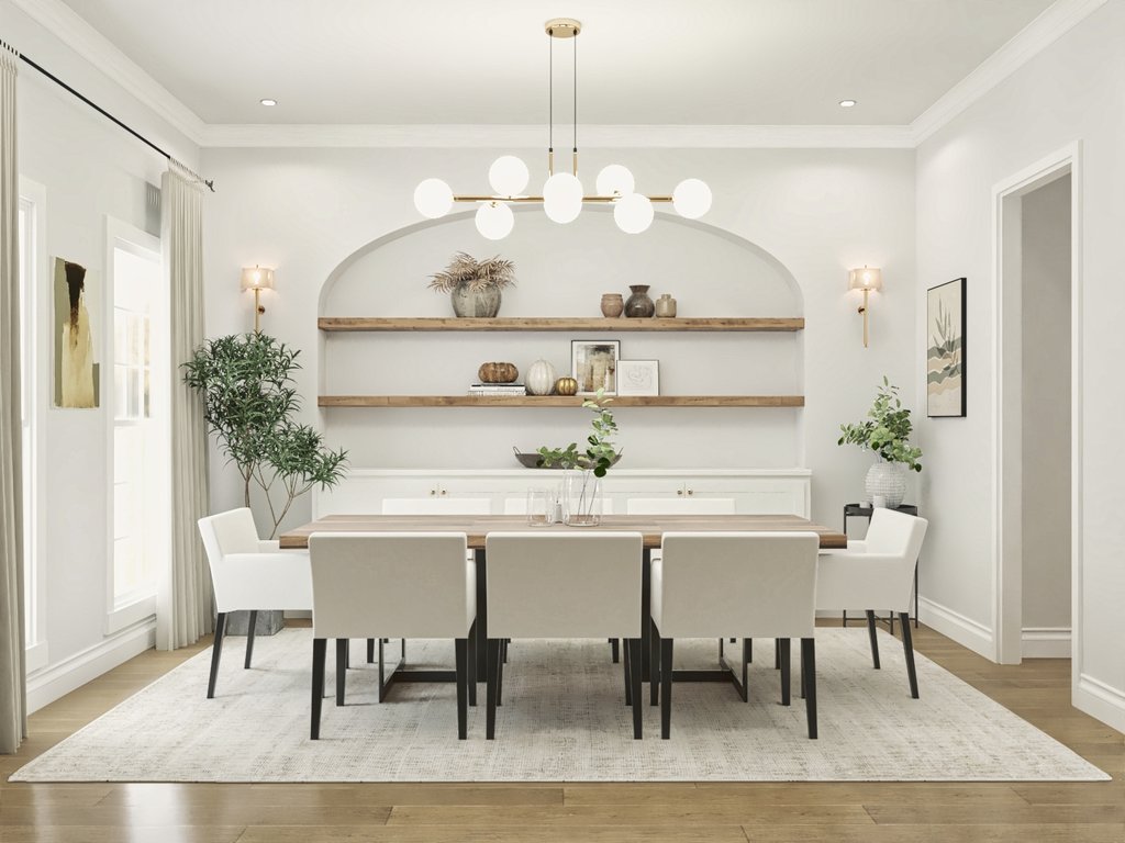 Interior - Dining Room for Craftsman House Plan #54-694 - 5 bed, 4 bath