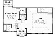 Mediterranean Style House Plan - 3 Beds 4 Baths 2676 Sq/Ft Plan #930-434 