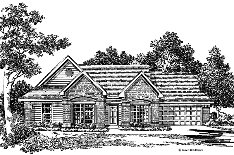House Design - Traditional Exterior - Front Elevation Plan #952-160