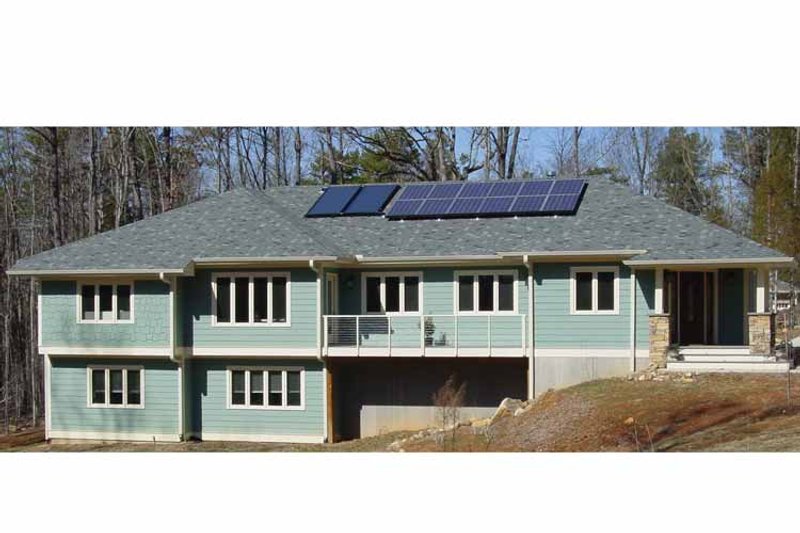 Home Plan - Exterior - Front Elevation 3 for Ranch House Plan #939-6 - 3 bed, 2.5 bath