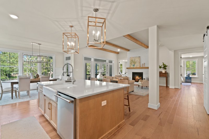 House Plan Design - Interior - Kitchen 1 for Farmhouse House Plan #51-1213 - 4 bed, 3.5 bath