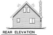 Cabin Style House Plan - 2 Beds 1 Baths 668 Sq/Ft Plan #18-4505 