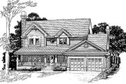 Traditional Style House Plan - 4 Beds 2.5 Baths 2142 Sq/Ft Plan #47-387 