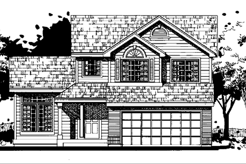House Plan Design - Country Exterior - Front Elevation Plan #300-131