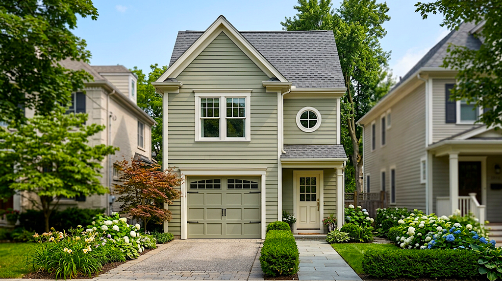 Exterior - Front Elevation 2 for Victorian House Plan #30-329 - 2 bed, 2.5 bath