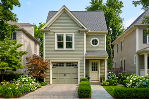 Exterior - Front Elevation for Victorian House Plan #30-329 - 2 bed, 2.5 bath