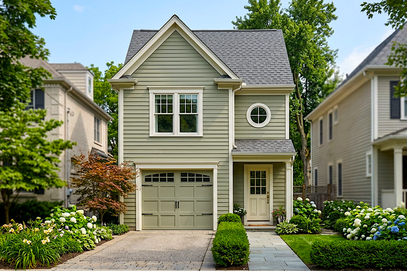 Home Plan - Exterior - Front Elevation 2 for Victorian House Plan #30-329 - 2 bed, 2.5 bath