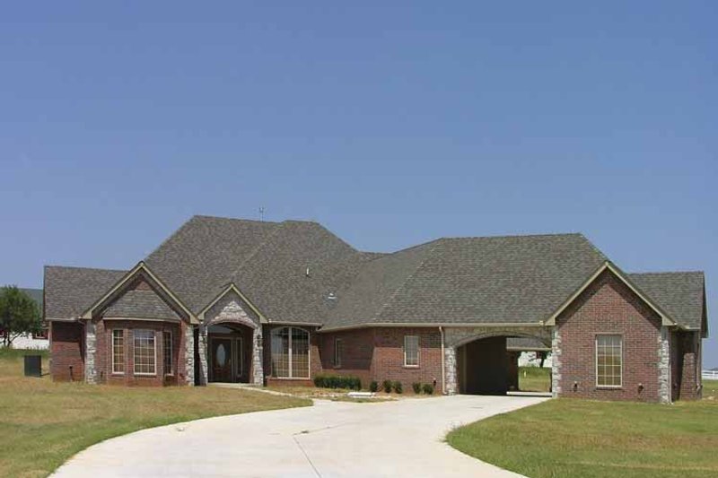 Home Plan - Country Exterior - Front Elevation Plan #310-1130