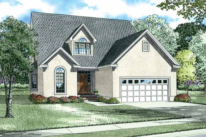 Home Plan - Country Exterior - Front Elevation Plan #17-2689