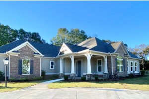 House Blueprint - Craftsman Exterior - Front Elevation Plan #437-113