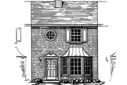 Colonial Style House Plan - 2 Beds 1.5 Baths 1131 Sq/Ft Plan #30-233 