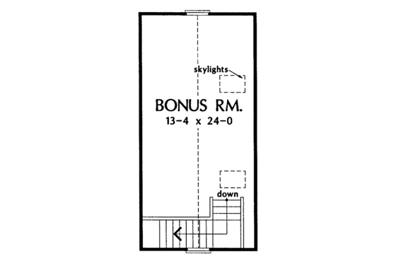 Floor Plan - Other Floor for Country House Plan #929-174 - 3 bed, 2.5 bath