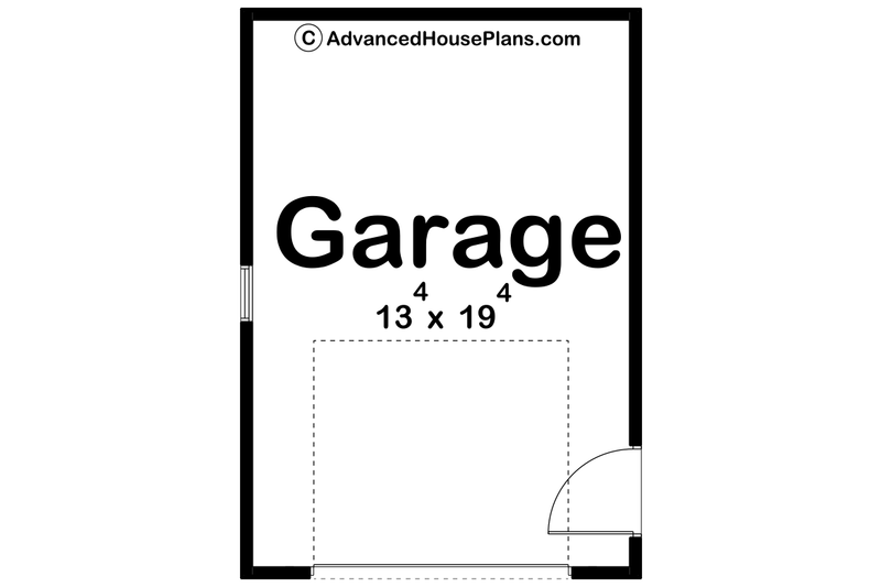 Dream House Plan - Floor Plan - Main Floor for Traditional House Plan #455-451, 0 bath