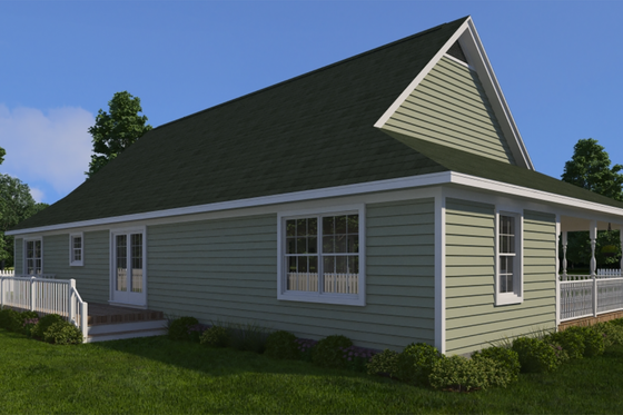 Exterior - Other Elevation 5 for Farmhouse House Plan #1082-9 - 3 bed, 2.5 bath