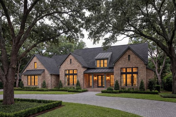 Exterior - Front Elevation 7 for Farmhouse House Plan #430-415 - 4 bed, 3.5 bath