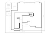 European Style House Plan - 4 Beds 4 Baths 3015 Sq/Ft Plan #20-2361 