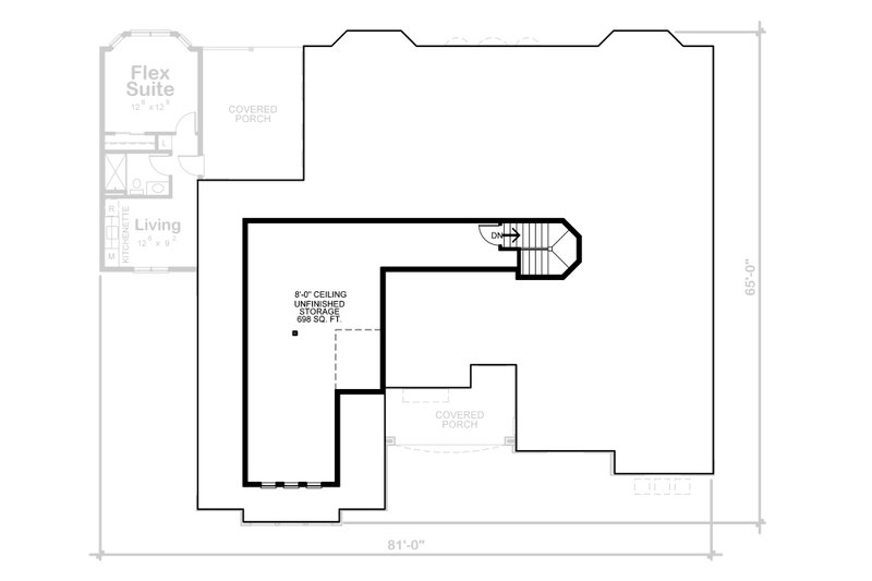 Architectural House Design - Floor Plan - Upper Floor for European House Plan #20-2361 - 4 bed, 4 bath