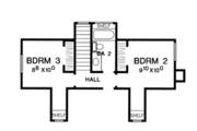 Cottage Style House Plan - 3 Beds 2 Baths 1157 Sq/Ft Plan #472-5 