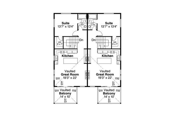 House Plan Design - Traditional Floor Plan - Upper Floor Plan #124-1296