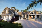 Craftsman Style House Plan - 4 Beds 2.5 Baths 2648 Sq/Ft Plan #1089-2 