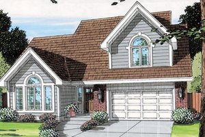 Traditional Exterior - Front Elevation Plan #312-296