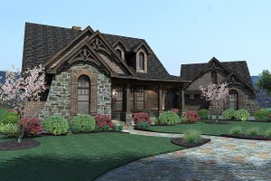 Exterior - Other Elevation for Craftsman House Plan #120-168 - 3 bed, 2.5 bath