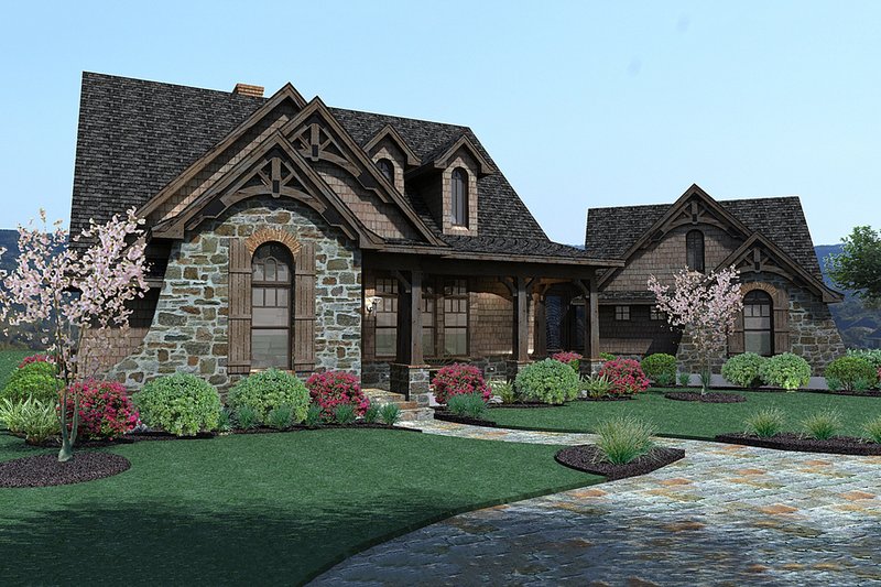 Home Plan - Exterior - Other Elevation for Craftsman House Plan #120-168 - 3 bed, 2.5 bath