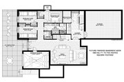 Contemporary Style House Plan - 3 Beds 2 Baths 2011 Sq/Ft Plan #928-345 