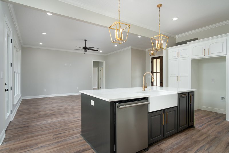 Architectural House Design - Photo 5 for Ranch House Plan #430-296 - 4 bed, 2 bath