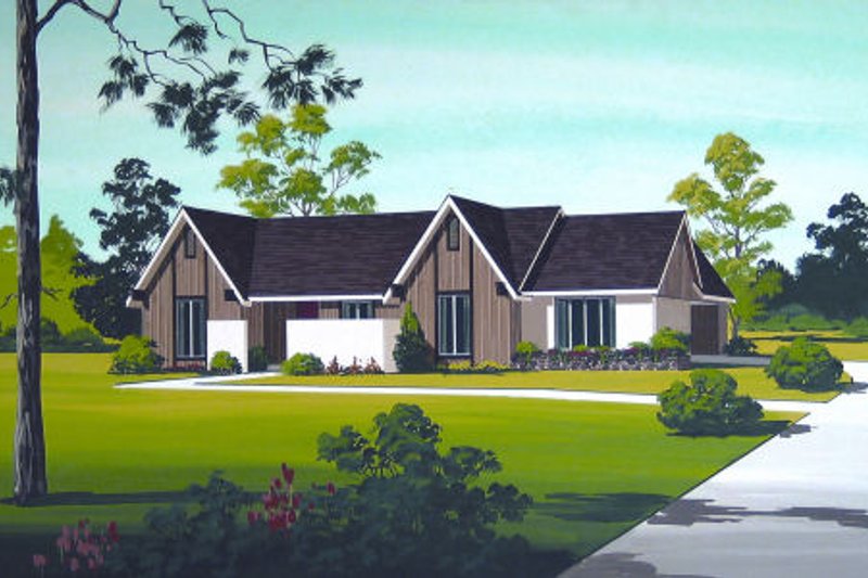 House Design - Exterior - Front Elevation Plan #45-322