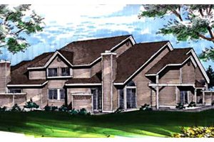 Contemporary Exterior - Front Elevation Plan #320-330