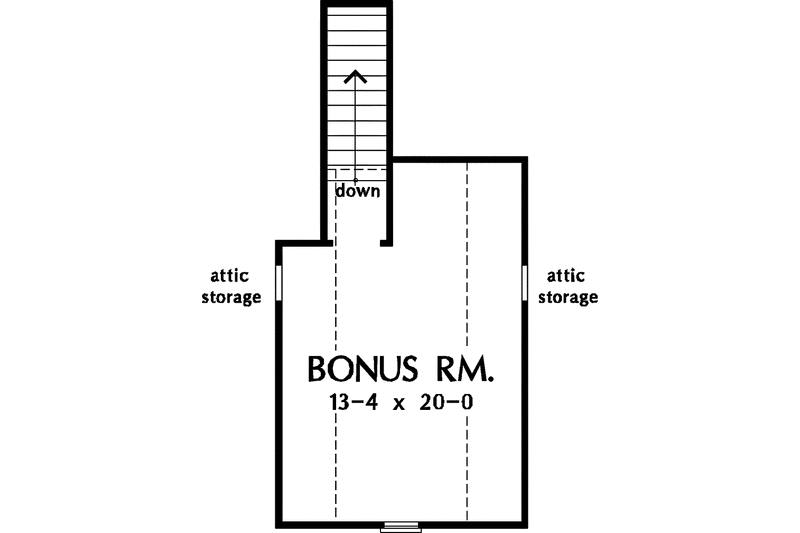 Home Plan - Optional Bonus Level