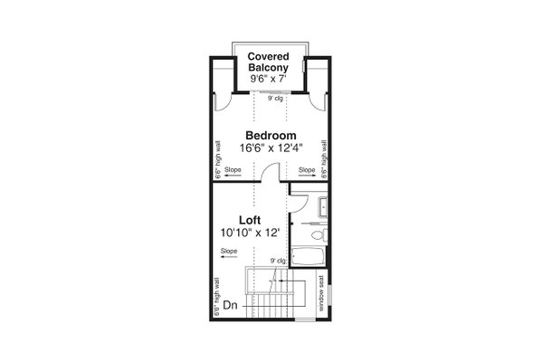 Craftsman Floor Plan - Other Floor Plan #124-1378