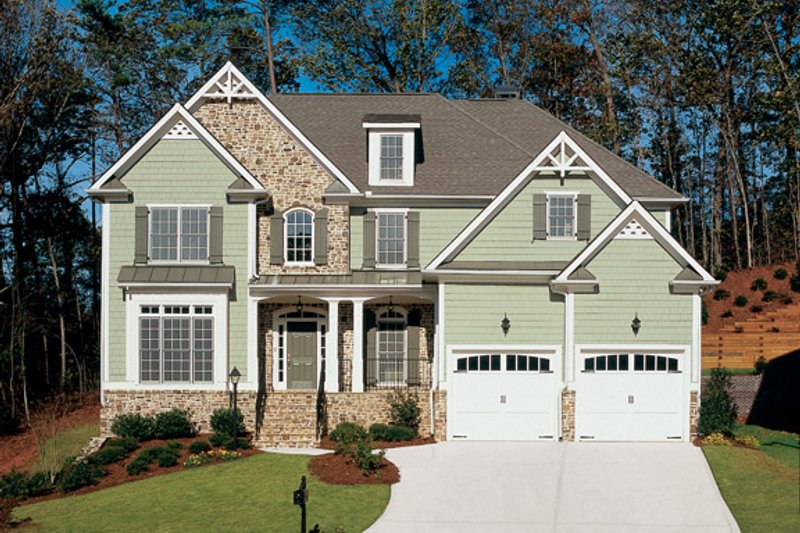 Home Plan - Exterior - Front Elevation 3 for Traditional House Plan #927-598 - 4 bed, 3.5 bath