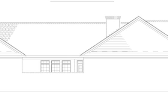 Exterior - Other Elevation 1 for Country House Plan #17-2903 - 3 bed, 2 bath