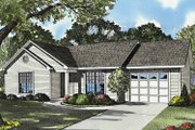 Country Style House Plan - 3 Beds 1 Baths 965 Sq/Ft Plan #17-3162 