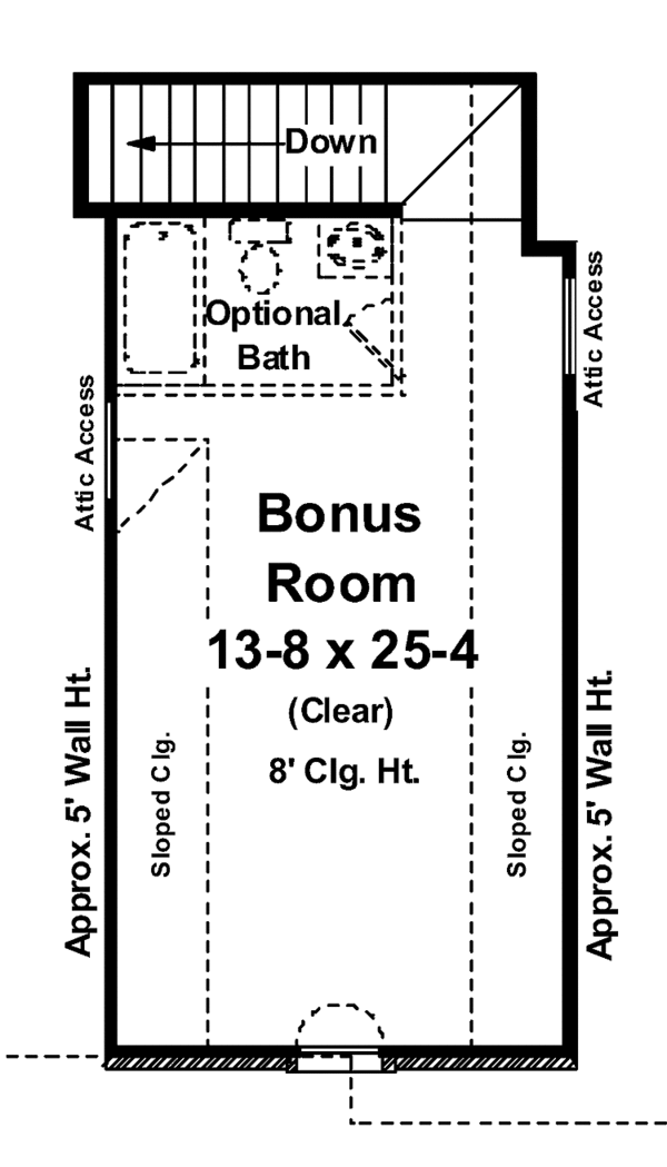 Dream House Plan - Traditional Floor Plan - Other Floor Plan #21-422