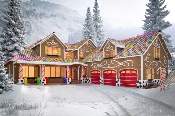 Exterior - Front Elevation 3 for Farmhouse House Plan #23-2693 - 4 bed, 3.5 bath