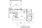 Modern Style House Plan - 3 Beds 2 Baths 2851 Sq/Ft Plan #932-1121 