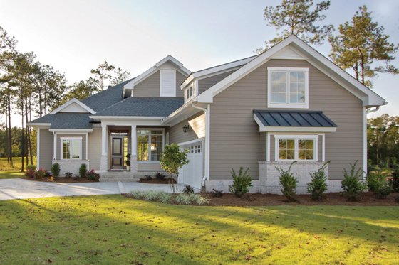Exterior - Front Elevation 4 for Country House Plan #938-64 - 3 bed, 2.5 bath