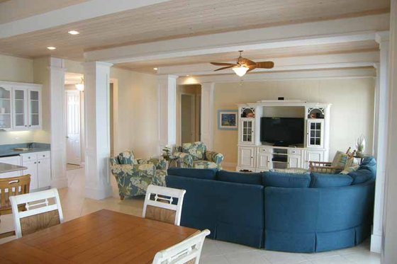 Interior - Family Room for Country House Plan #928-177 - 5 bed, 4 bath